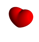 Gif animé coeur battant